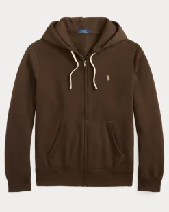 Das RL-Kapuzenshirt aus Fleece Brown
