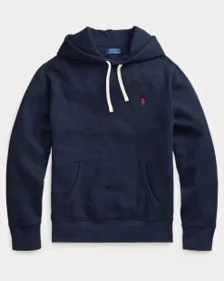 Das RL-Kapuzenshirt aus Fleece Blue