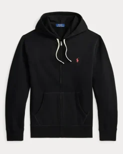 Das RL-Kapuzenshirt aus Fleece Black