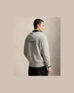 Das RL-Kapuzenshirt aus Fleece Grey