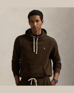 Das RL-Kapuzenshirt aus Fleece Brown