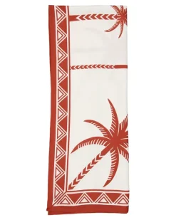 Date Palms Tischdecke - Weiß