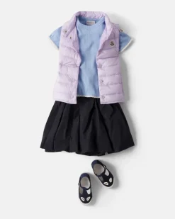 Daunenweste Violett