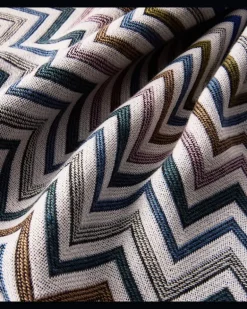 Decke Antwan aus einem Wollgemisch Multicolor