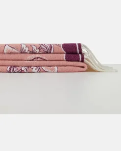 Decke aus Wolle Rosa