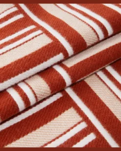 Decke aus Wolle und Kaschmir Beige