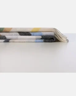 Decke Clifford aus einem Wollgemisch Multicolor