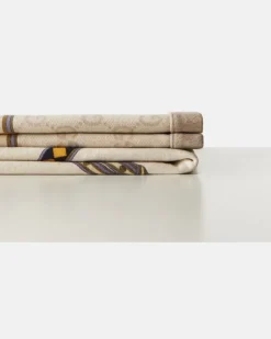 Decke GG aus Wolle Beige