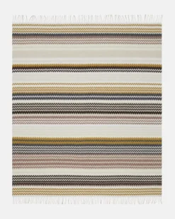 Decke Humbert aus einem Wollgemisch Multicolor