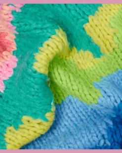 Decke Levy aus Kaschmir und Wolle Multicolor