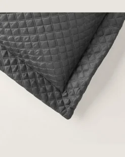 Dekokissenbezug mit Argyle-Muster Grey