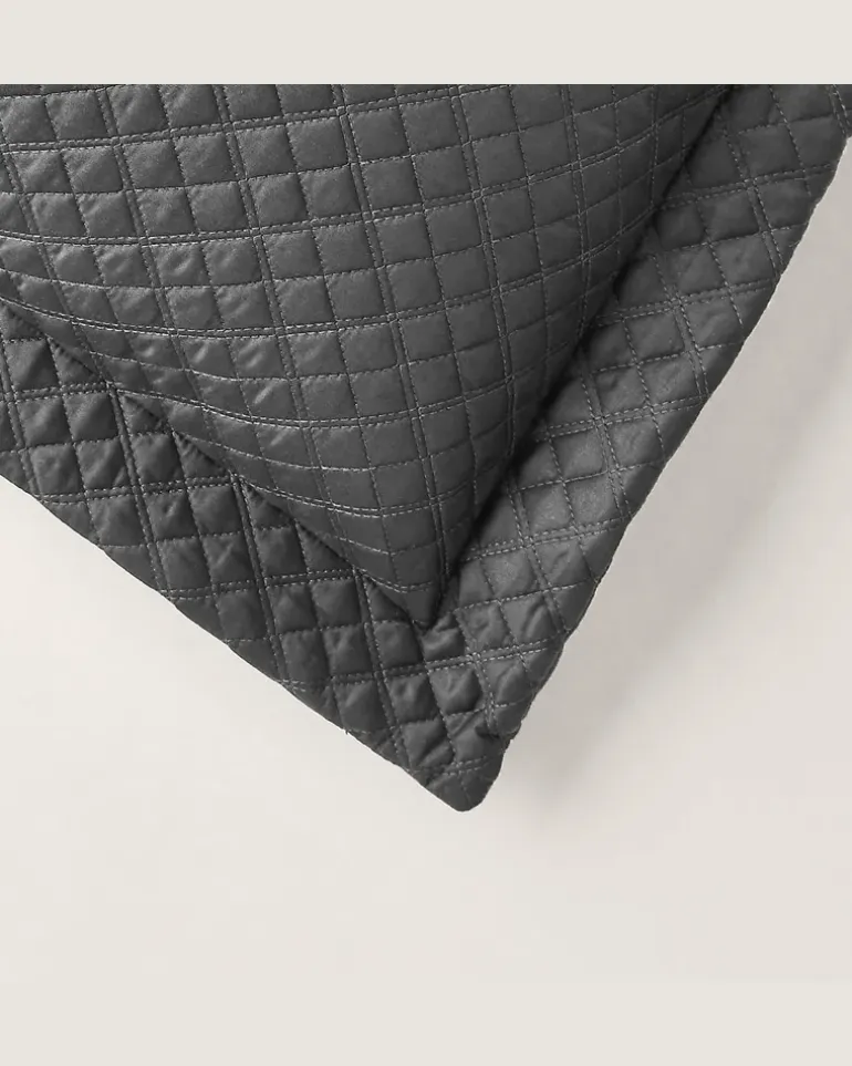 Dekokissenbezug mit Argyle-Muster Grey