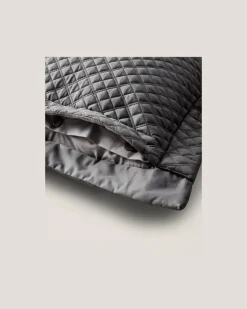 Dekokissenbezug mit Argyle-Muster Grey
