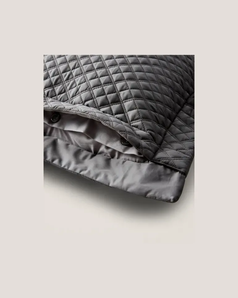 Dekokissenbezug mit Argyle-Muster Grey