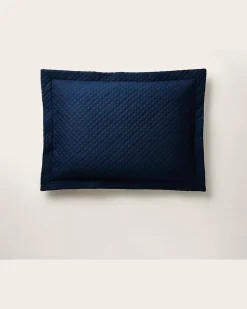 Dekokissenbezug mit Argyle-Muster Blue