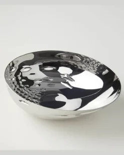 Deko-Schale Cell Silber