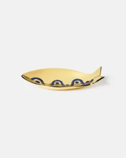 Deko-Schale Clam Shell Gold