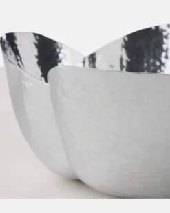 Deko-Schale Cloud Silber