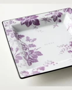 Deko-Schale Herbarium Large Weiß