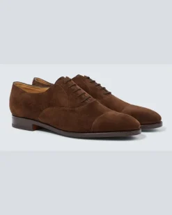 Derby-Schuhe City II aus Veloursleder Braun