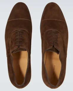 Derby-Schuhe City II aus Veloursleder Braun