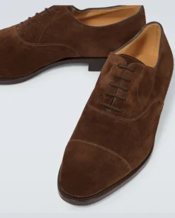 Derby-Schuhe City II aus Veloursleder Braun