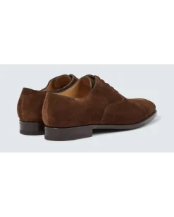 Derby-Schuhe City II aus Veloursleder Braun