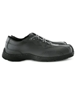Derby-Schuhe mit Ziernähten - Grau