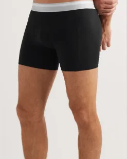 Desoli Solid Merino™ Boxer Briefs Black
