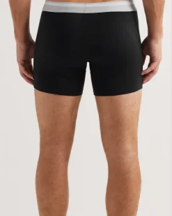 Desoli Solid Merino™ Boxer Briefs Black