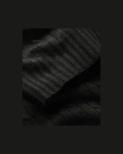 Die klassische Tagesdecke aus Kaschmir Black