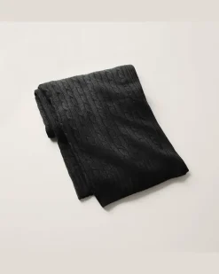 Die klassische Tagesdecke aus Kaschmir Black