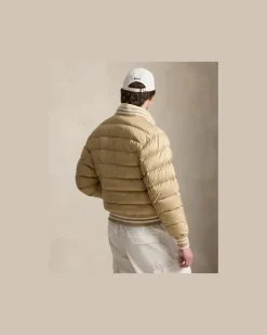 Die Steppjacke Colden im College-Stil Brown