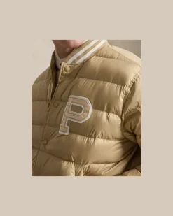Die Steppjacke Colden im College-Stil Brown