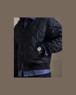 Die Steppjacke Ghent Blue