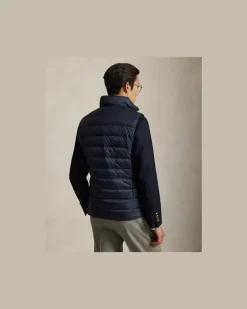 Die verstaubare Daunenweste Colden Blue