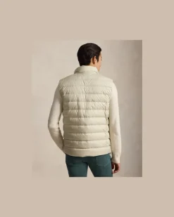 Die verstaubare Daunenweste Colden Cream