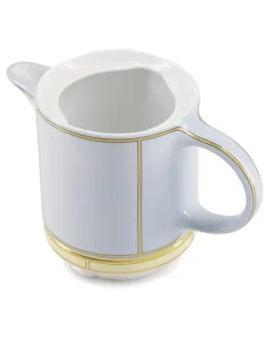 Diva Kaffeekanne mit Deckel aus Porzellan - Weiß