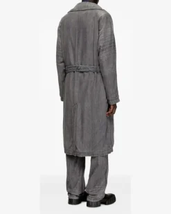 D-Matthew Trenchcoat - Grau