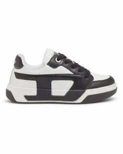D-Ollie-Sneakers aus Leder im Colour-Block-Design - Sneakers - Herren - Weiss
