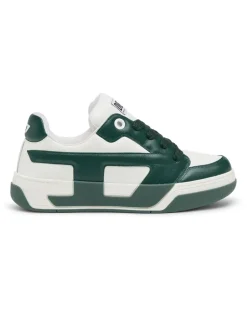 D-Ollie-Sneakers aus Leder im Colour-Block-Design - Sneakers - Herren - Weiss