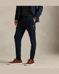 Doppellagige Cargo-Jogginghose Blue