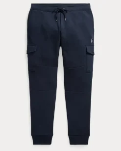 Doppellagige Cargo-Jogginghose Blue