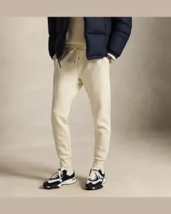 Doppellagige Jogginghose Cream