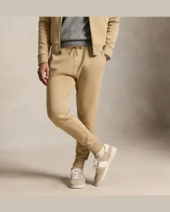 Doppellagige Jogginghose Tan