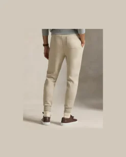 Doppellagige Jogginghose Tan