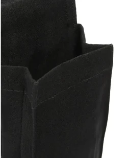 Dosentasche mit Schnallenverschluss - Schwarz