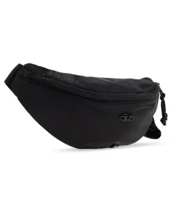D-PACK Gürteltasche mit Logo-Schild - Schwarz