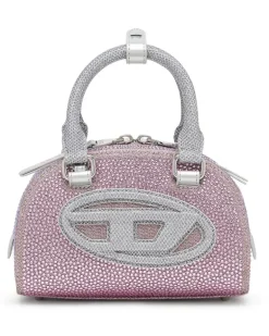 1DR Dome - Kleine-Crossbody-Bag aus Crystal Lurex - Schultertaschen - Damen - Rosa