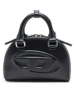 1DR Dome-Schlanke Bowlingtasche aus Nappaleder - Schultertaschen - Damen - Schwarz